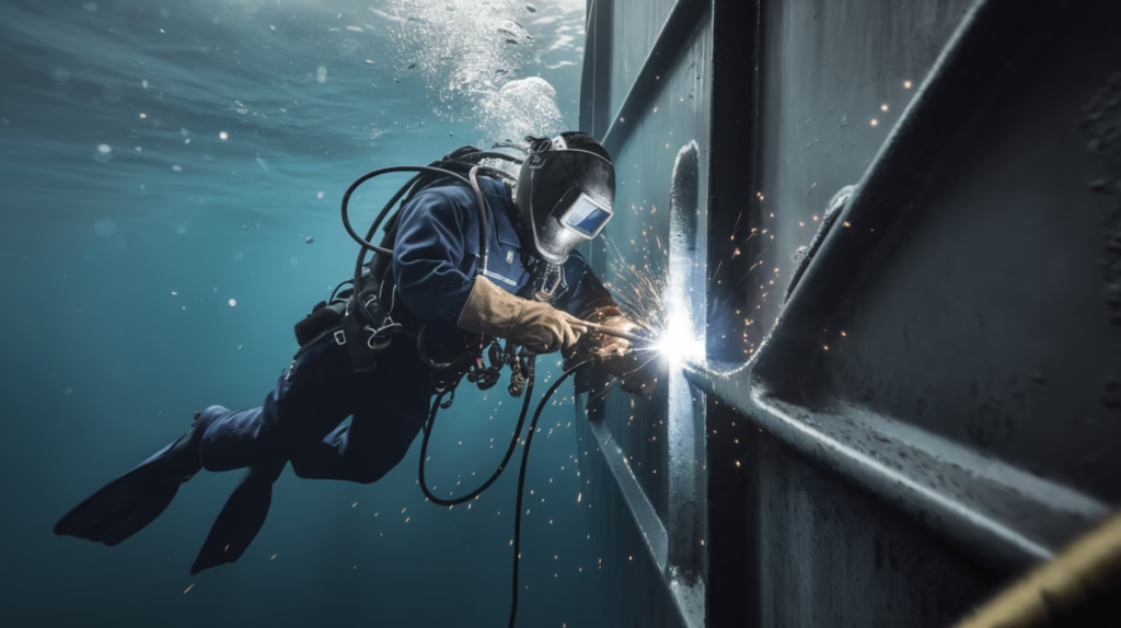 Ile zarabia spawacz podwodny w USA? Poznaj fascynujący świat podwodnego spawania 18 Ile zarabia spawacz podwodny w USA